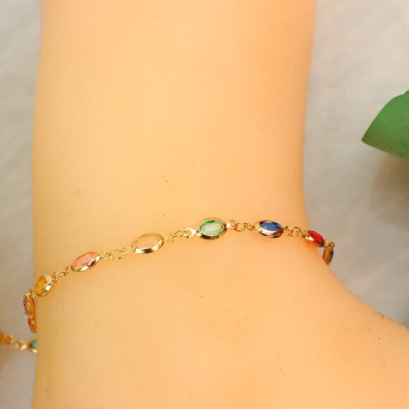 "New Beautiful Design Anklet for Women/Girls, Gift, A594 - Picture 2 of 10